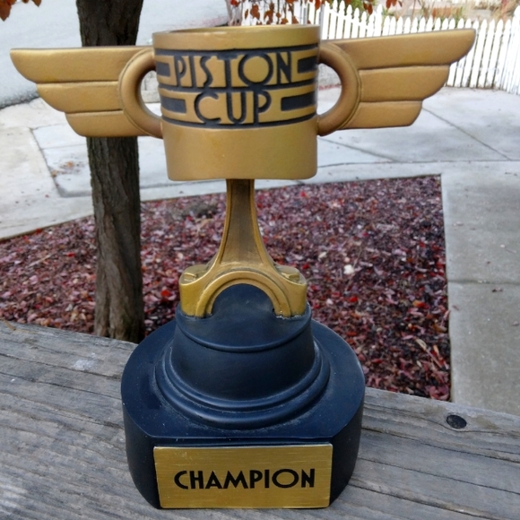 Disney Toys Nwtdisney Cars Piston Cup Trophy Authentic Poshmark